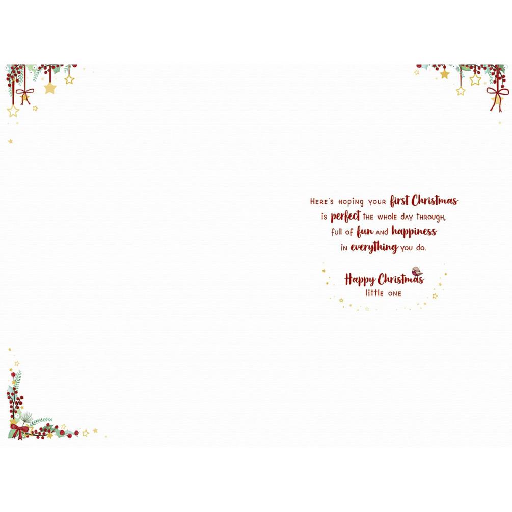 Wonderful Son Me to You Bear First Christmas Card Extra Image 1